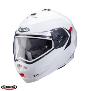 Casca modulabila (flip-up) Caberg model Duke X SV alb metalic lucios Pinlock ready - lentila Pinlock inclusa Casca modulabila (flip-up) Caberg model Duke X SV alb metalic lucios Pinlock ready - lentila Pinlock inclusa