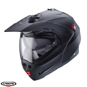 Casca modulabila (flip-up)/adventure Caberg model Tourmax X SV negru mat Pinlock ready - lentila Pinlock inclusa Casca modulabila (flip-up)/adventure Caberg model Tourmax X SV negru mat Pinlock ready - lentila Pinlock inclusa