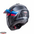 Casca modulabila (flip-up)/adventure Caberg model Tourmax X SV Sarabe K9 gun metal (titanium)/negru/BMW colours mat Pinlock ready - lentila Pinlock inclusa [4]