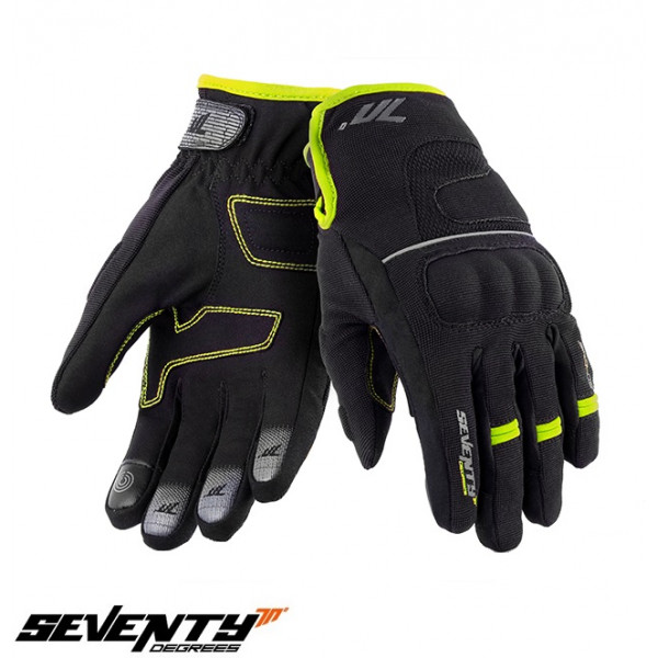 Manusi femei Touring iarna Seventy model SD-C45 negru/galben – WinterTex [1]