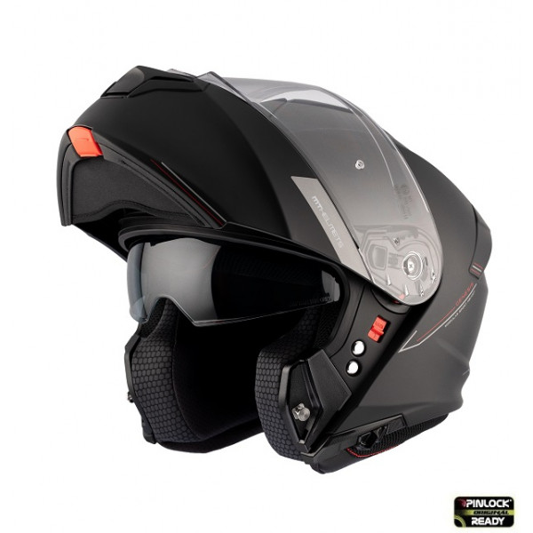 Casca modulabila MT Genesis SV A1 negru mat - omologare noua ECE 22.06 (LICHIDARE STOC) [1]