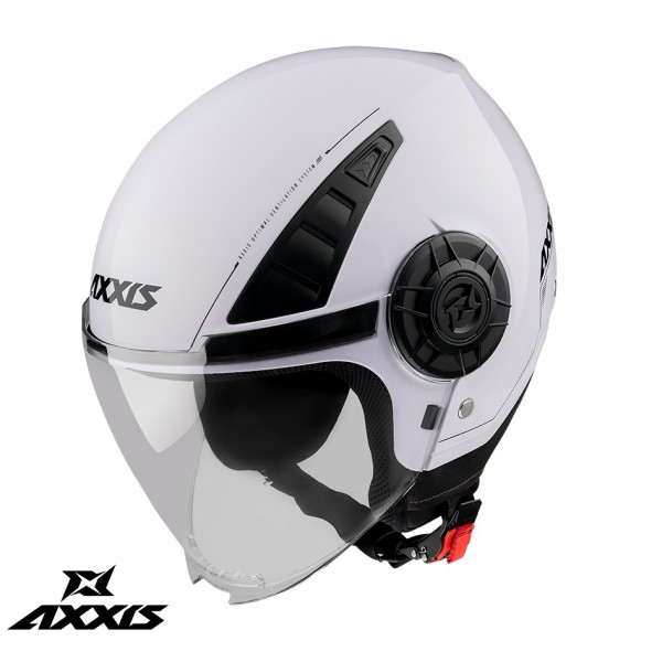 Casca Axxis model Metro S A0 alb lucios (open face) - omologare noua ECE 22.06 [1]