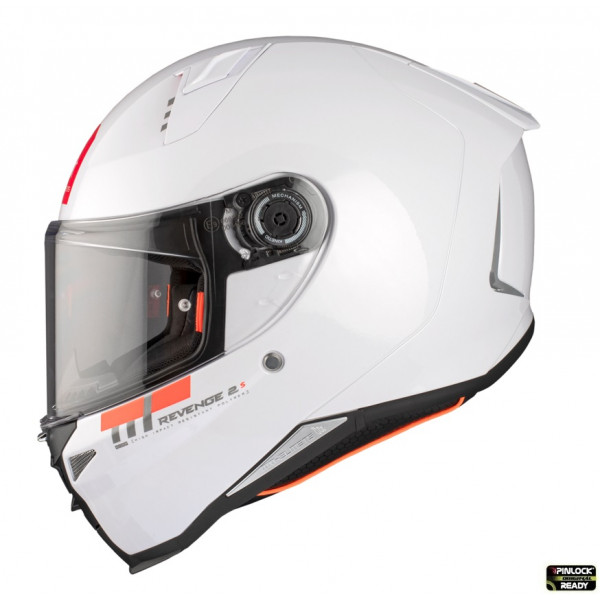 Casca integrala MT Revenge 2 S A0 alb lucios - omologare noua ECE 22.06 [1]