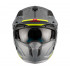Casca MT Streetfighter SV S A22 gri lucios (ochelari soare integrati) - masca (protectie) barbie si cozoroc detasabile [3]
