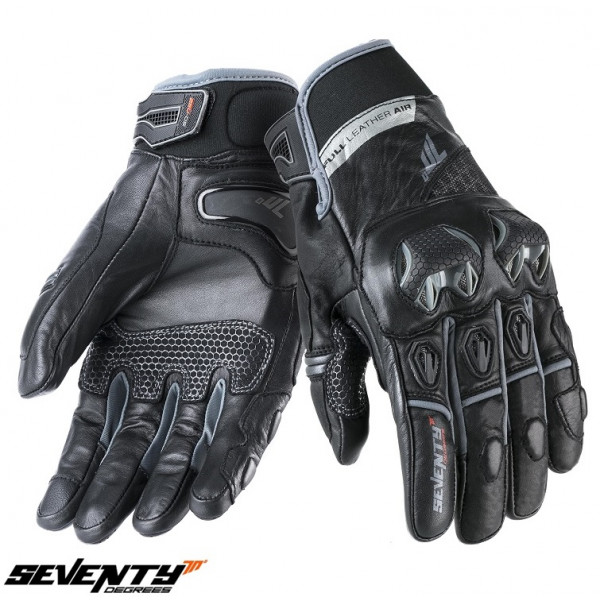Manusi barbati Racing/Naked iarna Seventy model SD-N47 negru/gri [1]