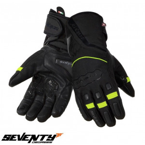 Manusi barbati Touring iarna Seventy model SD-T7 Gobi negru/galben fluor Manusi barbati Touring iarna Seventy model SD-T7 Gobi negru/galben fluor