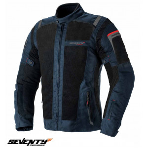 Geaca (jacheta) motociclete barbati Touring Seventy vara model SD-JT56 culoare: albastru/negru