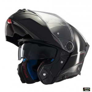 Casca modulabila MT Atom 2 SV A1 negru lucios (ochelari soare integrati) Pinlock Ready - tip viziera: MT-V-35 Casca modulabila MT Atom 2 SV A1 negru lucios (ochelari soare integrati) Pinlock Ready - tip viziera: MT-V-35