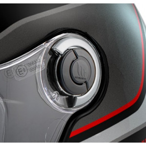 Kit mecanism viziera casca integrala MT Jarama - rama argintie - tip viziera: MT-V-32 Kit mecanism viziera casca integrala MT Jarama - rama argintie - tip viziera: MT-V-32