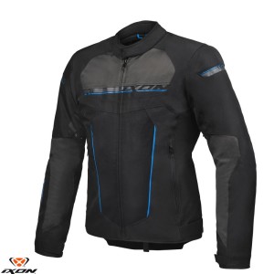 Geaca (jacheta) motociclete barbati Racing/Roadster Ixon All season model T-Rex MS culoare: negru/gri/albastru Geaca (jacheta) motociclete barbati Racing/Roadster Ixon All season model T-Rex MS culoare: negru/gri/albastru