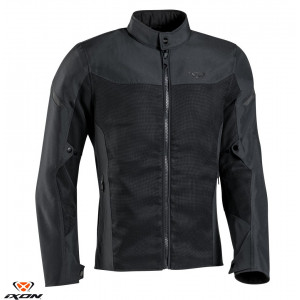 Geaca (jacheta) motociclete barbati Racing/Roadster Ixon vara model Fresh MS culoare: negru Geaca (jacheta) motociclete barbati Racing/Roadster Ixon vara model Fresh MS culoare: negru