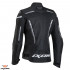 Geaca (jacheta) motociclete femei Racing/Roadster Ixon vara model Striker AIR WPL LS culoare: negru/alb [2]