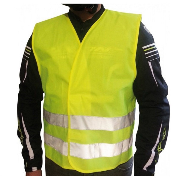 Vesta reflectorizanta universala Ixon model Gilet Safer Mix culoare: galben fluor (marime universala) [1]