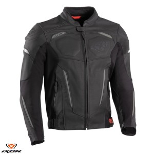 Geaca (jacheta) motociclete barbati piele Racing/Roadster Ixon vara model Ceros culoare: negru Geaca (jacheta) motociclete barbati piele Racing/Roadster Ixon vara model Ceros culoare: negru
