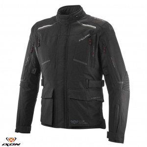 Geaca (jacheta) motociclete barbati Touring/Adventure Ixon All season model Midgard MS culoare: negru
