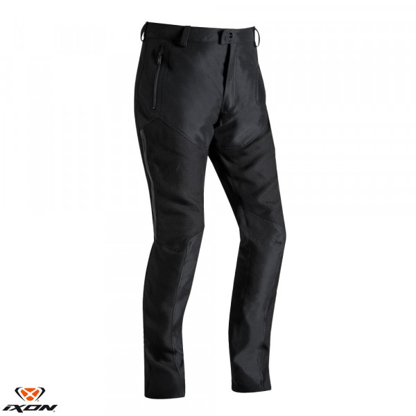 Pantaloni motociclete barbati Racing/Roadster Ixon vara model Fresh MS culoare: negru [1]
