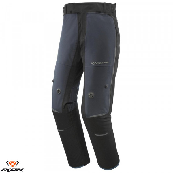 Pantaloni motociclete barbati Touring/Adventure Ixon All season model M-SKD MS culoare: navy (albastru) (pantaloni laminati; waterproof pe exterior) [1]