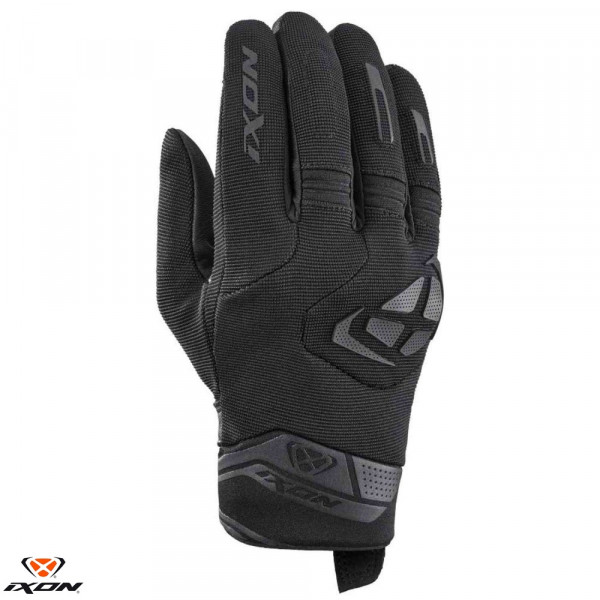 Manusi barbati Roadster vara textil/piele Ixon model MIG 2 MS culoare: negru - degete tactile [1]