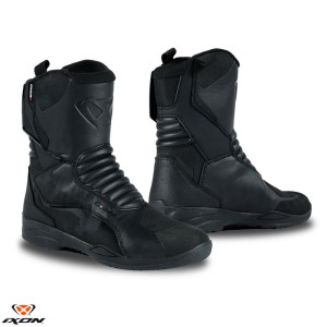 Ghete (cizme) moto Touring/Adventure barbati All Season Ixon model Midgard WP MS culoare: negru (100% waterproof)