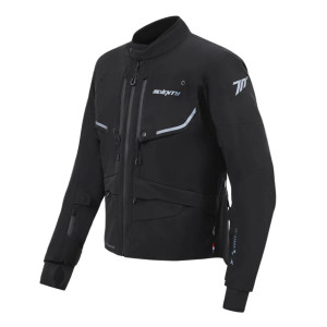 Geaca (jacheta) motociclete barbati Touring/Adventure Seventy All season model SD-JT45 Expedition culoare: negru - concept modular (geaca laminata; waterproof si pe exterior)