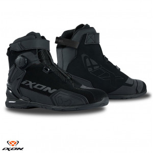 Ghete moto Roadster barbati All Season Ixon model Bull 2 WP MS culoare: negru (100% waterproof)
