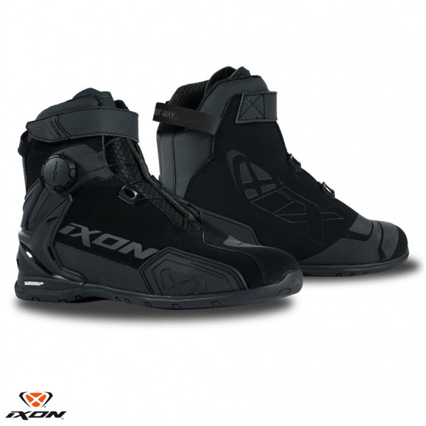 Ghete moto Roadster barbati All Season Ixon model Bull 2 WP MS culoare: negru (100% waterproof) [1]