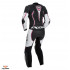 Costum (combinezon) motociclete femei piele Ixon vara model Vortex Lady LS culoare: negru/alb/fucshsia (roz) [2]