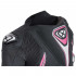 Costum (combinezon) motociclete femei piele Ixon vara model Vortex Lady LS culoare: negru/alb/fucshsia (roz) [4]