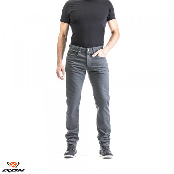 Blugi (jeans) moto barbati Ixon model Wayne culoare: antracit (gri) (Cordura® Denim) [1]