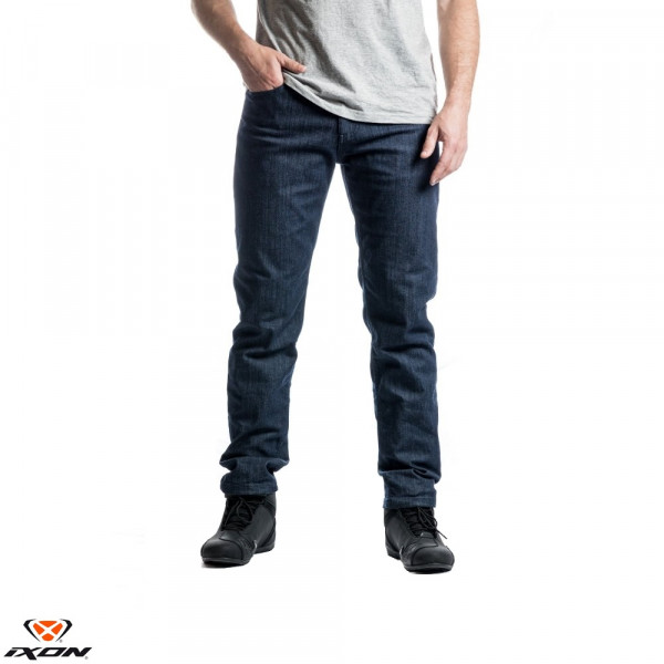 Blugi (jeans) moto barbati Ixon model Marco culoare: albastru inchis (Cordura® Denim) [1]