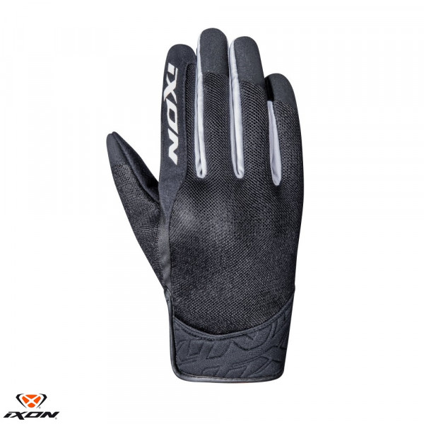 Manusi moto copii vara Ixon model RS Slicker Kid CS culoare: negru/alb [1]