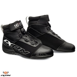 Ghete moto Roadster barbati all season Ixon model Ranker MS culoare: negru/alb