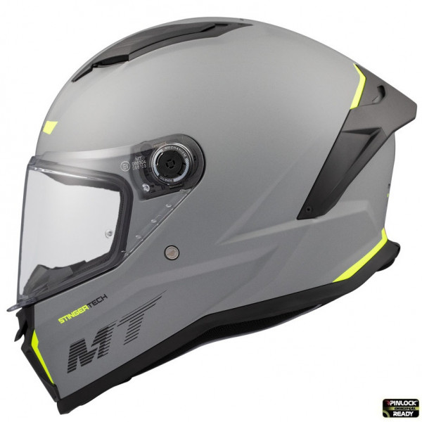Casca integrala MT Stinger 2 A12 gri mat - tip viziera: MT-V-28B [1]