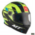 Casca integrala MT Stinger 2 Zivze C3 galben fluor mat - tip viziera: MT-V-28B [4]