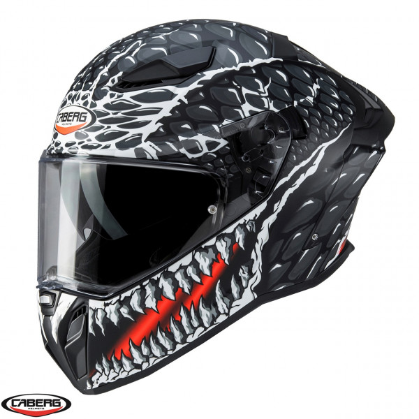 Casca integrala Caberg model Drift Evo II SV Crok H9 negru/antracit/rosu fluor mat Pinlock ready - lentila Pinlock inclusa [1]