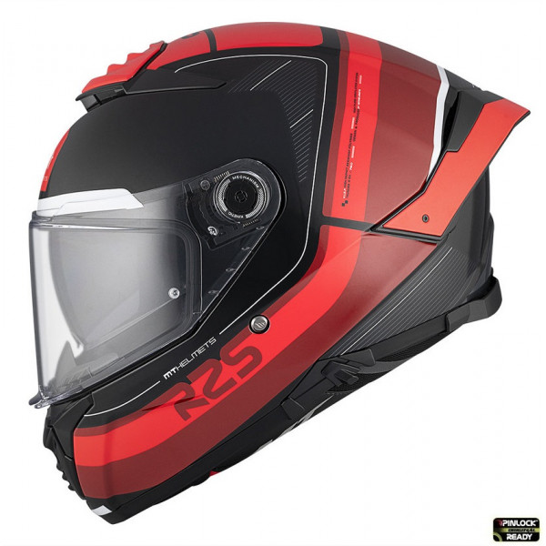 Casca integrala MT Thunder 4 SV R25 B35 rosu lucios (ochelari soare integrati) [1]