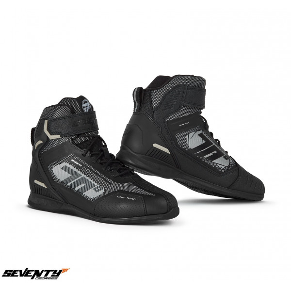 Ghete (cizme) moto Racing Unisex Seventy model SD-BR2 Veloce culoare: negru [1]