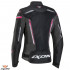 Geaca (jacheta) motociclete femei Racing/Roadster Ixon vara model Striker AIR WPL LS culoare: negru/fuchsia (roz) [2]