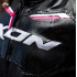 Geaca (jacheta) motociclete femei Racing/Roadster Ixon vara model Striker AIR WPL LS culoare: negru/fuchsia (roz) [3]