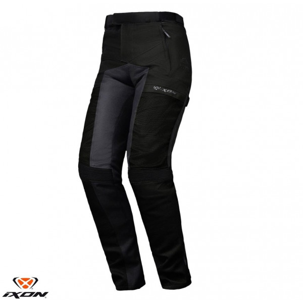 Pantaloni motociclete barbati Touring/Adventure Ixon vara model M-Njord MS culoare: negru (pantaloni laminati; wateproof) [1]