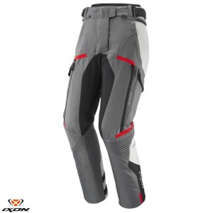 Pantaloni motociclete femei Touring/Adventure Ixon All season model Midgard LS culoare: gri/negru/rosu Pantaloni motociclete femei Touring/Adventure Ixon All season model Midgard LS culoare: gri/negru/rosu