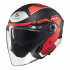 Casca open face motociclete MT Cosmo SV Cruiser B5 rosu mat (ochelari soare integrati) [2]