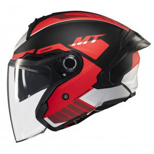 Casca open face motociclete MT Cosmo SV Cruiser B5 rosu mat (ochelari soare integrati) Casca open face motociclete MT Cosmo SV Cruiser B5 rosu mat (ochelari soare integrati)