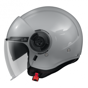 Casca MT Viale SV S A12 gri lucios (ochelari soare integrati) (open face) - omologare noua ECE 22.06