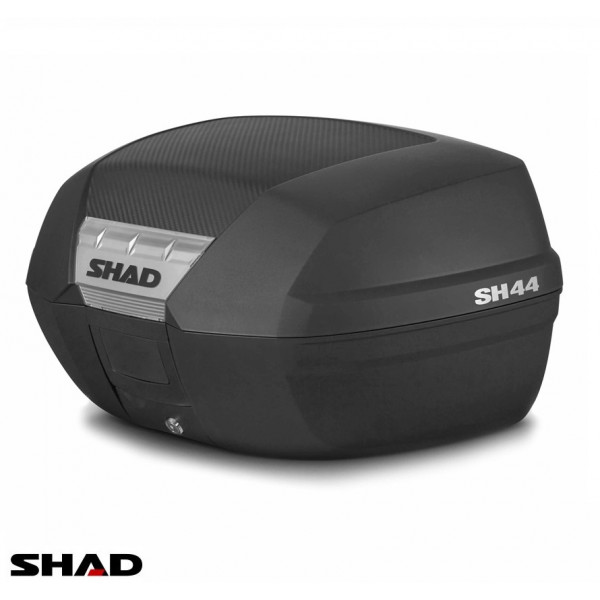 Cutie portbagaj (topcase) Shad model SH44 culoare: negru (volum: 44 litri) – include placa de montaj [1]