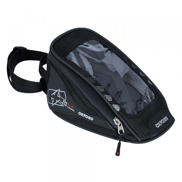 Geanta rezervor motocicleta Oxford - model M1R Micro Tank Bag (1L) (fixare cu magneti) - culoare: negru [1]