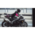 Costum (combinezon) motociclete femei piele Ixon vara model Vortex 3 LS culoare: negru/roz/alb [2]