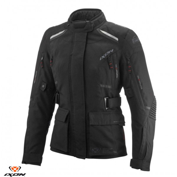 Geaca, jacheta, motociclete, femei, Touring, Adventure, Ixon, All season, model, Midgard, LS, culoare, negru [1]