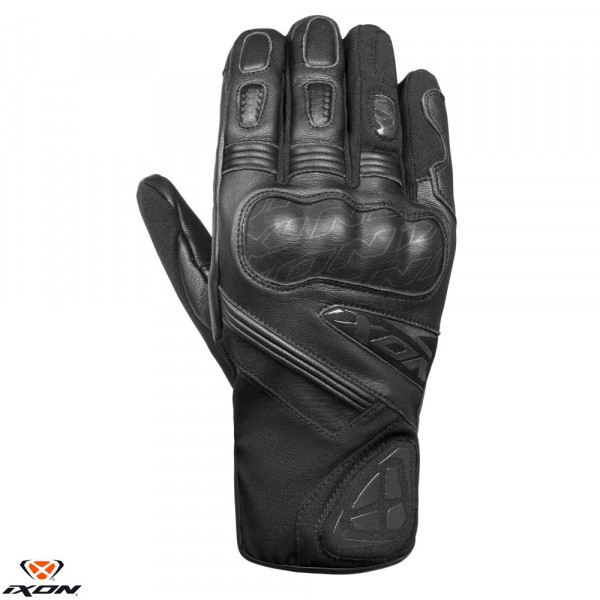 Manusi barbati Roadster Mid-season textil/piele Ixon model MS Rage MS culoare: negru – degete tactile - waterproof [1]