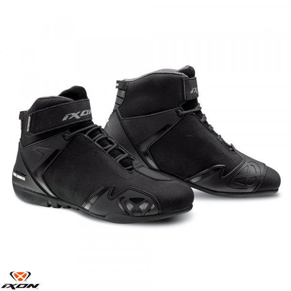 Ghete moto Roadster femei All Season Ixon model Gambler WP LS culoare: negru (100% waterproof) [1]